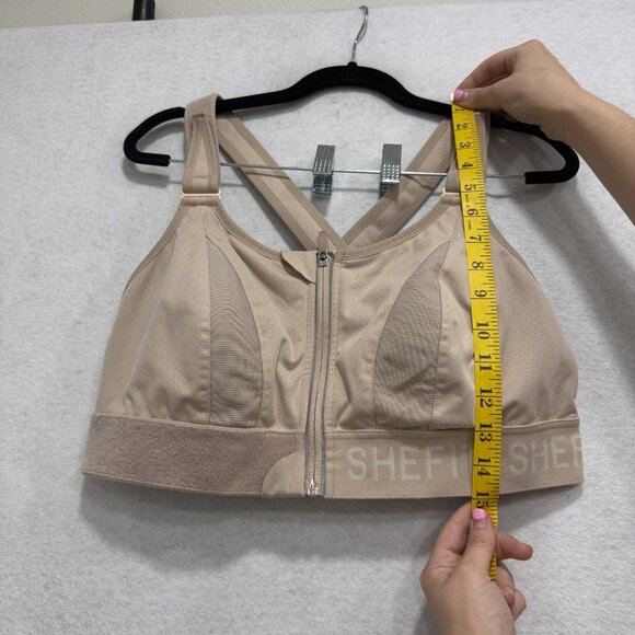 Shefit Ultimate Sports Bra Womens Large? Zip Front High Impact Adjustable Straps - Picture 8 of 9